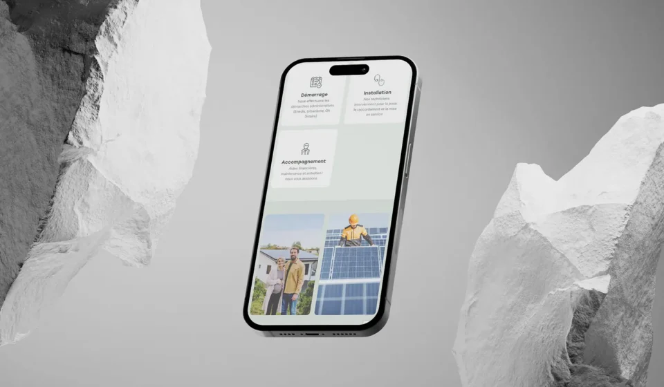 Site internet de Stema Energy, spécialiste en énergie solaire et solutions durables